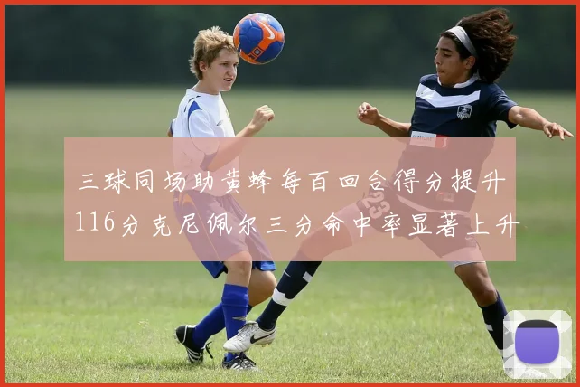 三球同场助黄蜂每百回合得分提升116分克尼佩尔三分命中率显著上升近10